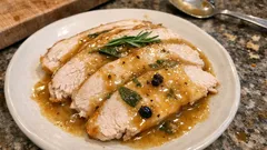 Arrosto di tacchino al marsala e mirto: come tenerlo succoso con la cottura dolce